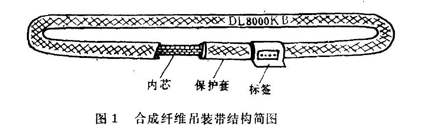 圖1 合成纖維吊裝帶結(jié)構(gòu)簡圖